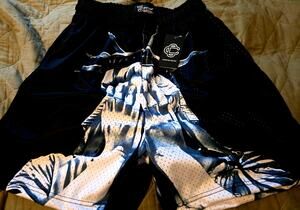 Corrupted Creative mesh shorts LARGE